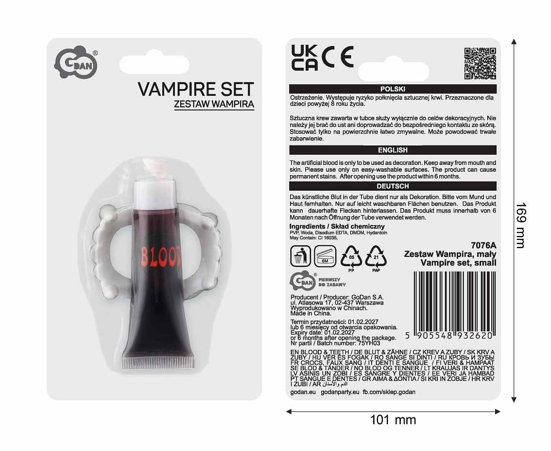 Vampire set, small